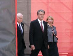 Viktor and Yekaterina Yushchenko, Richard Cheney