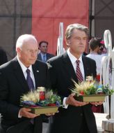 Viktor Yushchenko and Richard Cheney