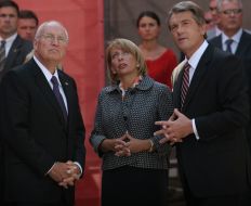 Viktor and Yekaterina Yushchenko, Richard Cheney