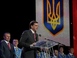Sergey Bubka, Yuriy Pavlenko and Yuriy Sukhorukov