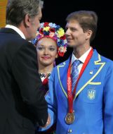 Viktor Yushchenko and Aleksandr Petriv