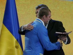 Viktor Yushchenko and Roman Gontyuk