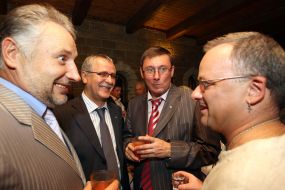 Yuriy Lutsenko, Pavel Zhebrivskiy, Vasiliy Vovkun and  Roman Chayka