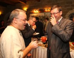 Yuriy Lutsenko, Vasily Vovkun and Roman Chayka