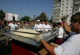 Самый большой в мире вареник