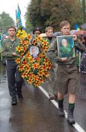 Funeral of the last UPA commander Vasyl Kuk
