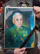 Portrait of the last UPA commander Vasyl Kuk