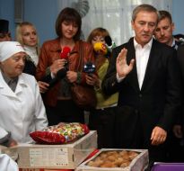 Leonid Chernovetsky and Lyubov Shinkarenko