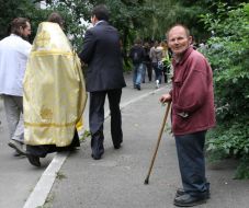 Opening of restored Trapeznaya church of Kirillovskiy monastery