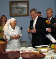 Leonid Chernovetsky, Lyubov Shinkarenko and Vitaly Zhuravsky