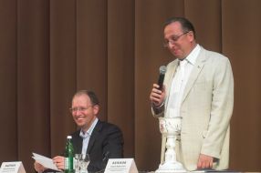 Arseny Yatsenyuk and Sergey Belikov