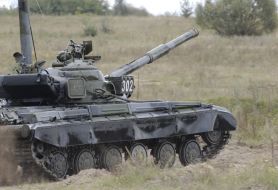 Ukrainian tank  T-64BM