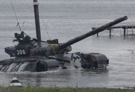 Ukrainian tank T-64BM