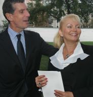 Nelya Kukovalskaya and Henry Loyrette