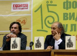 Ivan Malkovich and Yuriy Andrukhovich