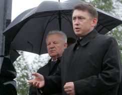 Aleksandr Moroz and Nikolay Melnichenko