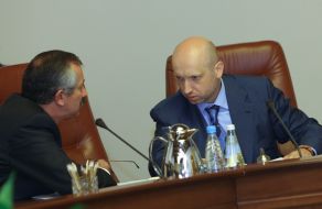 Viktor Pinzenik and Aleksandr Turchinov