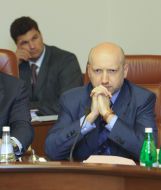  Aleksandr Turchinov and Mikhail Livinskiy
