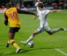 Aleksandr Aliyev and William Gallas