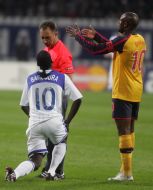 Ismael Bangoura and William Gallas