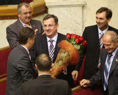Vyacheslav Kirilenko, Vladimir Karpuk and Yaroslav Kendzer