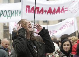 Participants of domestic carnival