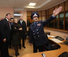 Yuliya Timoshenko and Yury Lutsenko