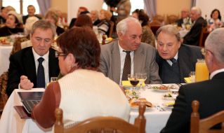 Leonid Chernovetsky, Ilya Levitas and Gennady Udovenko