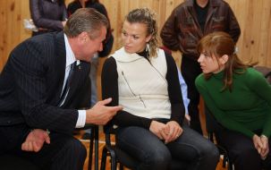 Sergey Bubka, Natalia Dobrinskaya and Galina Pundik