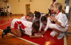 Conducting of relay race