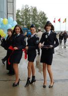 Models in the form of stewardess