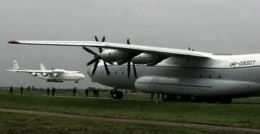 Airplanes An-225 «Mriya» and An-22