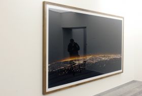 Exhibit of exhibition ”Rhine on Dnepr: Collection of Julia Stoschek / Andreas Gursky”