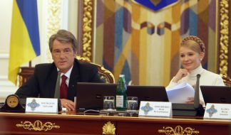 Віктор Ющенко та Юлія Тимошенко