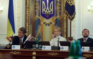 Віктор Ющенко, Віктор Балога та Юлія Тимошенко