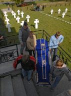 Reburial remains of soldiers at Zolochеv
