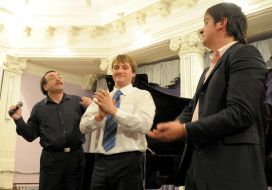 Daniel Kramer, Aleksandr Ivanov and Sergey Vasilyev