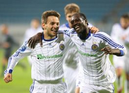 Milos Ninkovic and Ismael Bangoura