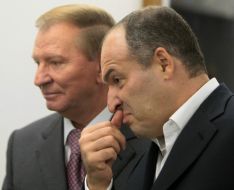 Leonid Kuchma and Viktor Pіnchuk