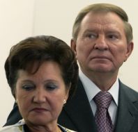 Leonid Kuchma and Lyudmila Kuchma