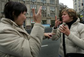 Participants of action ”See us, hear us!”