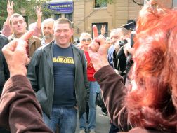 Митинг в Симферополе