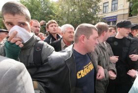 Активисты ВО ”Свобода”