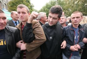 Активисты ВО ”Свобода”