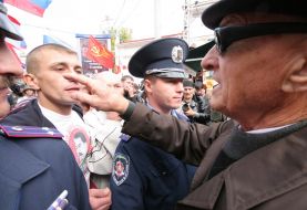 Митинг в Симферополе