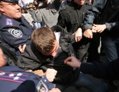 Митинг в Симферополе