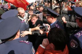 Митинг в Симферополе