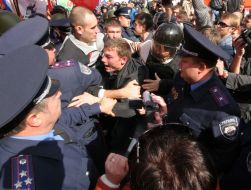 Митинг в Симферополе