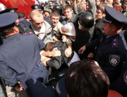 Митинг в Симферополе