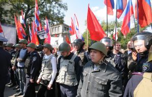 Митинг в Симферополе